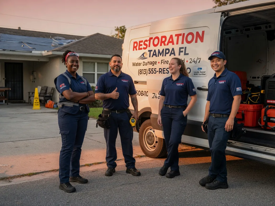 Water Damage Restoration company in Bellville, OH