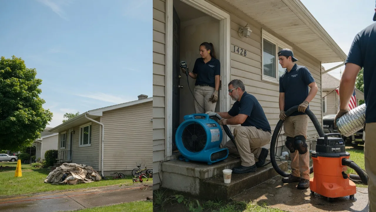 Water Damage Restoration in Bellville, OH near me